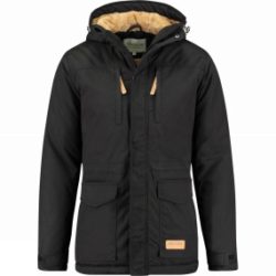 Ayacucho Mens Highland Winter Parka Black
